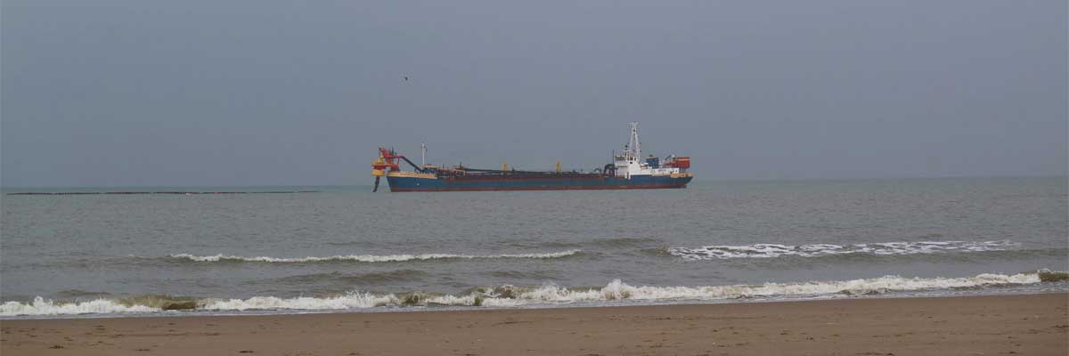 Meer zand voor katwijk aan zee